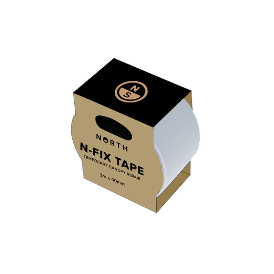 NORTH N-FIX CANOPY REPAIR TAPE ( semi-transparent (off-white colour) to match all canopy colourways)