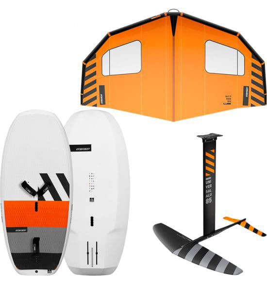 RRD Beluga LTE Board with Dynamic or Universal Foil and Evo Wing Set