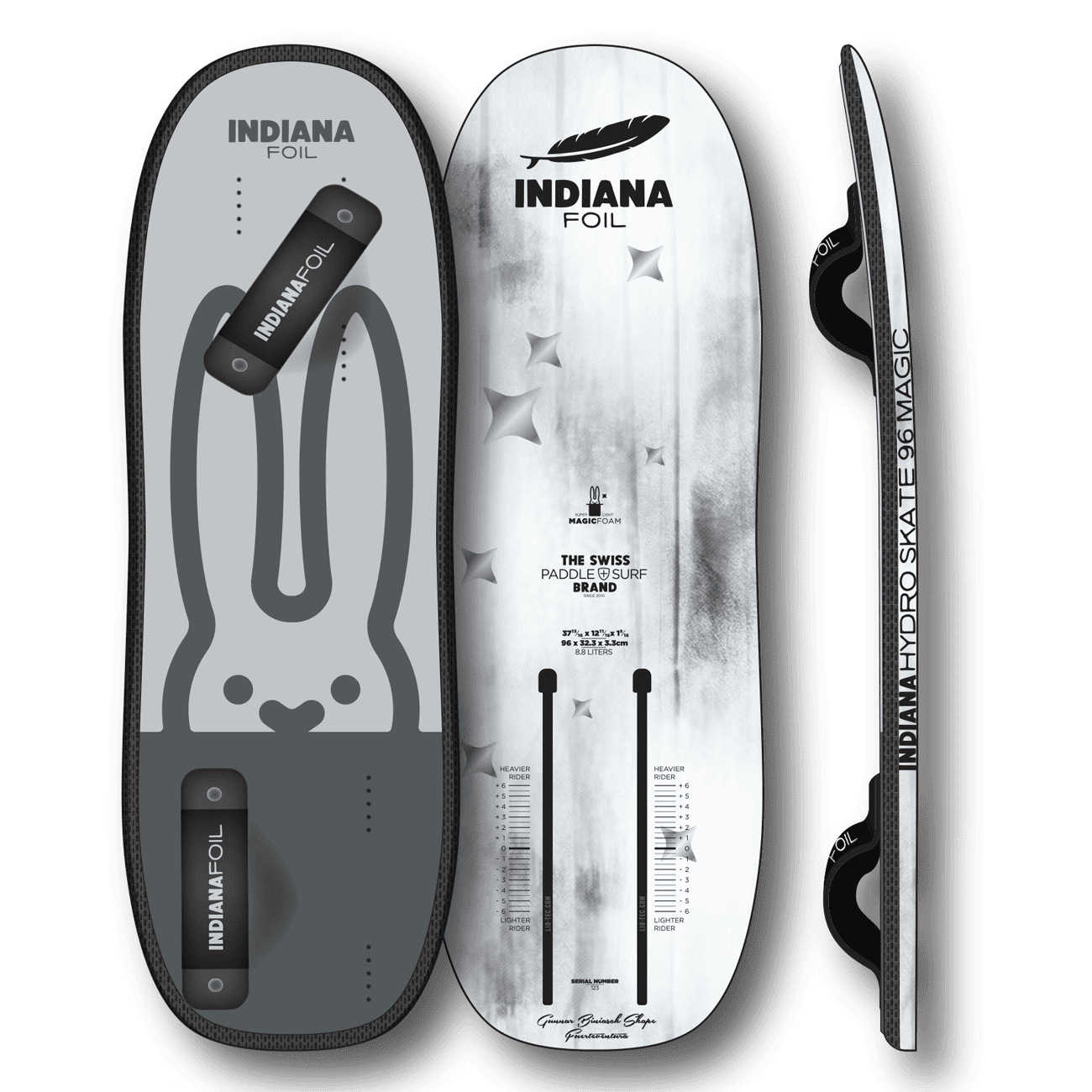 INDIANA Hydro Skate 96 Magic HD 2025