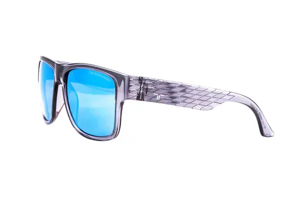 TRIGGERNAUT Harper Pro "Crystal Grey" with Polarized "REVO Blue/White" Lenses