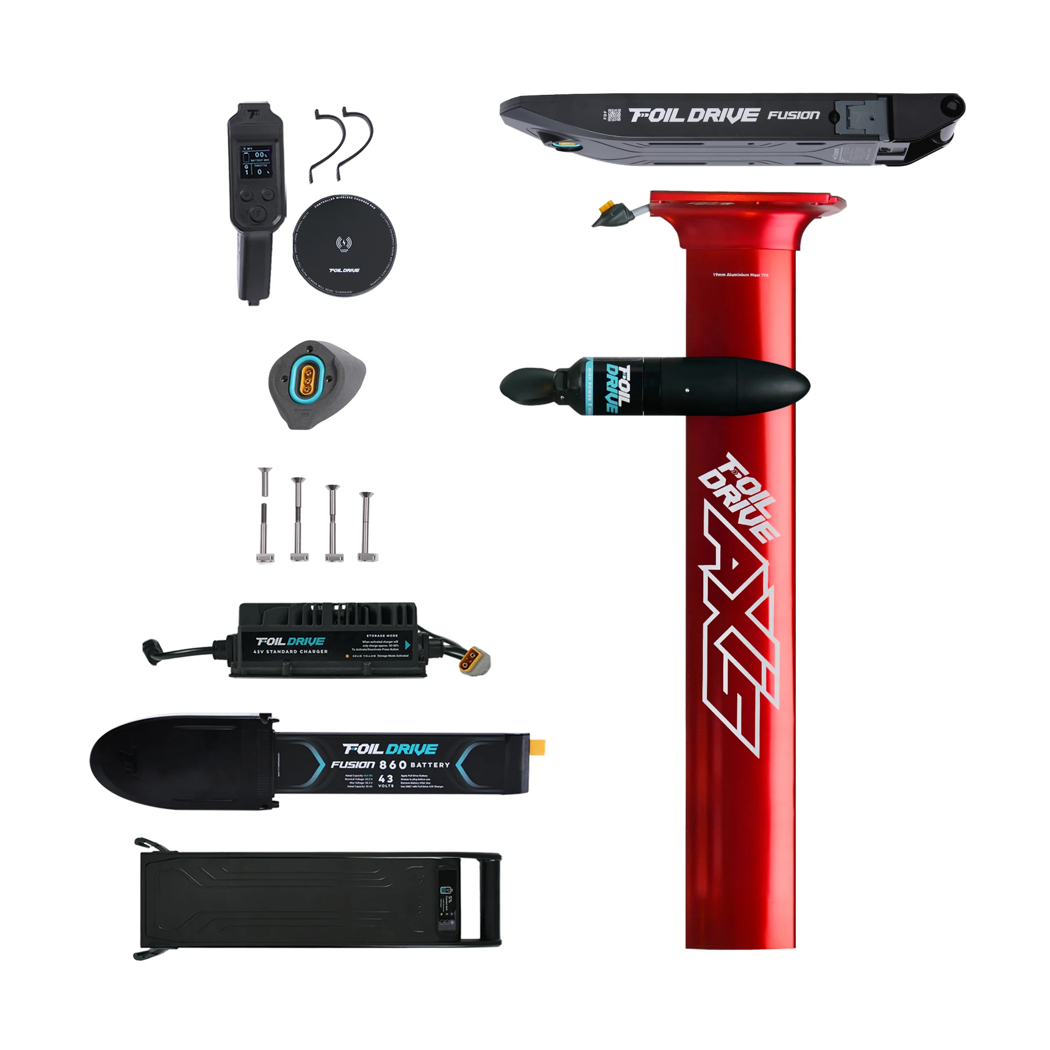 FOIL DRIVE Fusion x AXIS Integrated Mast